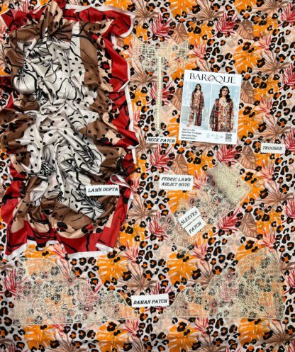 BAROUQE DIGITAL PRINTED LAWN - Image 2
