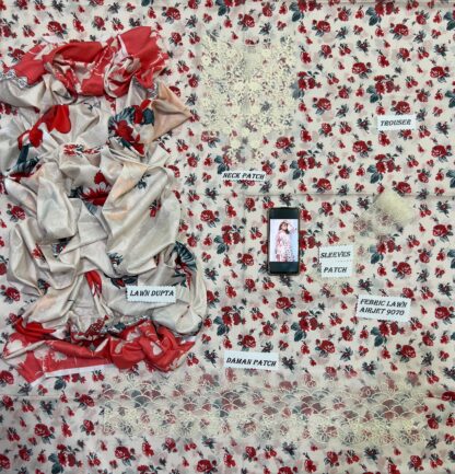 BAROUQE DIGITAL PRINTED LAWN - Image 2